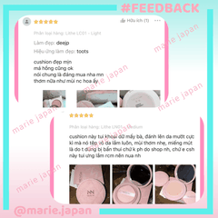 [MUA 1 TẶNG 1] Phấn Nước MENOW Finish Mỏng Nhẹ Mịn Màng Light Makeup Air Cushion Cream Pink Series 12g TẶNG BẢNG PHẤN 4Ô