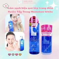 Nước Tẩy Trang Gạo Momotani White Moisture Clear Sạch Dịu Nhẹ Dưỡng Ẩm Sáng Da Nhật Bản