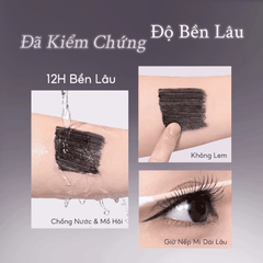 Mascara Focallure Cao Cấp Siêu Dài Cong Mi, Bền Lì Lengthening Lifting BK01 7,3g