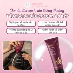 Tẩy Tế Bào Chết Da Đầu Cocoon Bồ Kết Sạch Sâu Giảm Gàu Bã Nhờn  Gleditsia Scalp Scrub Tuýp 200ml
