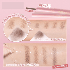 Chì kẻ mày Pinkflash Siêu Bền Màu, Chống Thấm Nước  Waterproof Auto Eyebrow Pencil E09