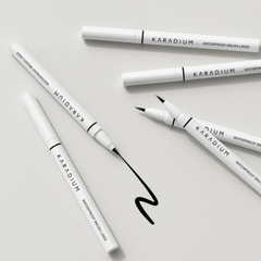 Bút Kẻ Mắt Dạ Karadium Waterproof Brush Liner Black Hàn Quốc