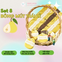 Set 8 Bông Mút Amortals Farmer Tự Xé Tán Nền Che Khuyết Điểm Đàn Hồi Siêu Mềm Mịn Cao Cấp