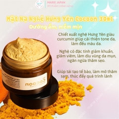 Combo Cocoon 2 Món 1 Mặt Nạ Nghệ Hưng Yên 30ml + 1 Nước Tẩy Trang Bí Đao 140ml