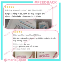 [Hộp 10 Miếng] Mặt Nạ Derladie Laboratorie Vital Dưỡng Ẩm Phục Hồi Sáng Da Hàn Quốc