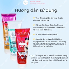 Kem Tan Mỡ Eveline 4D Slim Extreme Professional Hỗ Trợ Giảm Mỡ Săn Chắc Da Ba Lan Tuýp 250ml