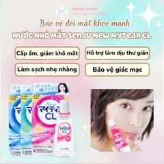 Nước Nhỏ Mắt Senju New MyTear CL Dưỡng Ẩm Giảm Khô Mỏi Mắt Dịu Nhẹ An Toàn Nhật Bản Hộp 15ml