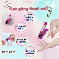 Bấm Móng Tay Kai Beauty Care Bloom Nail HC-3600 Không Gỉ Tiện Lợi Nhật Bản Vỉ 1 Cái