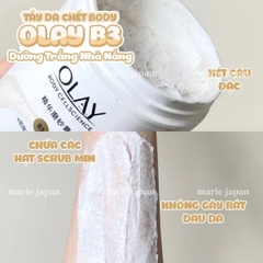 Tẩy TBC Olay Body Cellscience B3 + Vitamin C Hũ 200g