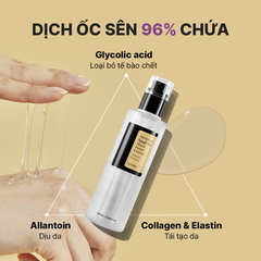 Tinh Chất Ốc Sên Cosrx Advanced Snail 96 Mucin Essence Cấp Ẩm Làm Dịu Phục Hồi Chống Lão Hóa Hàn Quốc 100ml