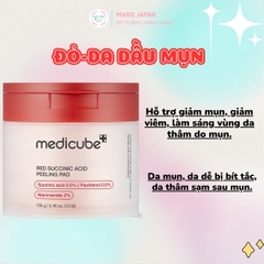 Toner Pad Medicube Zero Pore Pad 2.0 Sạch Sâu Giảm Mụn Đầu Đen Hàn Quốc Hộp 70 Miếng