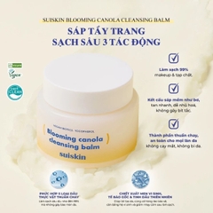 Sáp Tẩy Trang Suiskin Sạch Sâu Loại Bỏ Bã Nhờn Bụi Bẩn Hiệu Qủa Blooming Canola Cleansing Balm Hàn Quốc Hũ 90ml