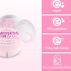 Phấn Phủ Bột 3 Màu Essence hiệu chỉnh màu da, mịn màng Flawless Skin Trio Loose Setting Powder Hộp 8g