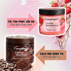 Tẩy Tế Bào Chết Compliment Body Scrub Mềm Mướt Bóng Khỏe Sáng Mịn Da 400ml