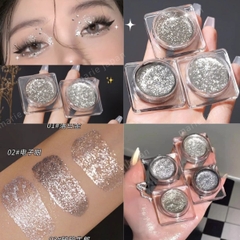 Nhũ Mắt Dạng Gel Wodwod Shining Gel W1052 Lấp Lánh Không Thấm Nước Lâu Trôi Hũ 5G