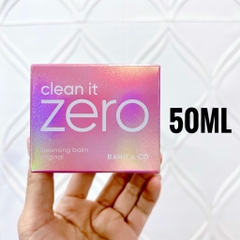 Sáp Tẩy Trang ZERO HỒNG Cleansing Balm Original - HỘP FULLSIZE 50ml
