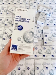 Tinh Chất Truyền Trắng SURMEDIC Dưỡng Trắng Bật Tông Super Glutathione 100 Bright Ampoule (QUE LẺ) - 1g