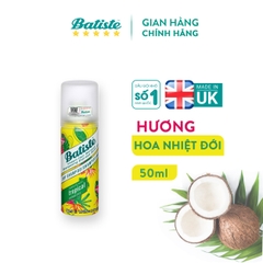 Dầu Gội Khô Batiste Dry Shampoo Chính Hãng 50ml
