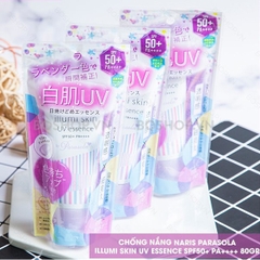 Chống Nắng Naris Nâng Tone UV SPF50+/PA++++ Parasola Illumi Skin Nhật Bản 80g