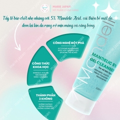 Sữa Rửa Mặt MD Care Mandelic 5% Gel Cleanser Sạch Sâu Giảm Mụn Dưỡng Sáng Da