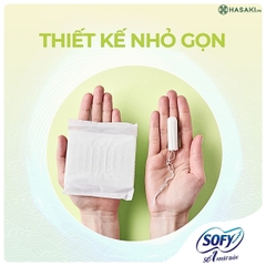 Băng Vệ Sinh Unicharm Sofy Soft Tampon Siêu Thấm Khô Thoáng Nhật Bản Hộp 9 Ống