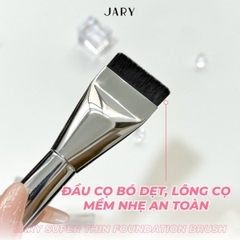 Cọ Tán Nền Dạng Lỏng Jary Super Thin Foundation Brush Đầu Dẹt Giúp Lớp Nền Đều Mỏng Nhẹ