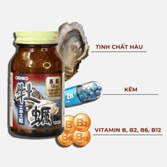 Viên Uống Tinh Chất Hàu Orihiro New Oyster Extract Hộp 120 Viên