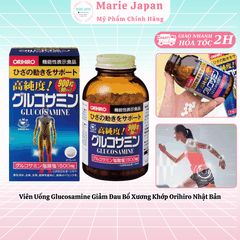 Viên Uống Glucosamine Giảm Đau Bổ Xương Khớp Orihiro Nhật Bản