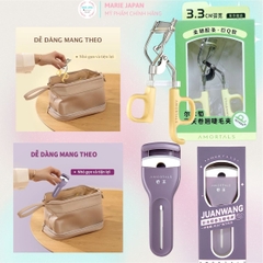 Kẹp Bấm Mi Amortals Cao Cấp Nhỏ Gọn Cho Mi Cong Tự Nhiên Giữ Dáng Lâu Không Gãy Rụng