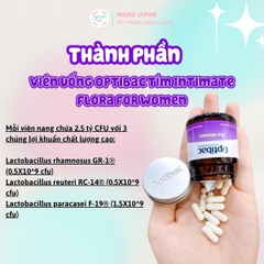 Viên Uống Optibac Tím Intimate Flora For Women Bổ Sung Lợi Khuẩn Hỗ Trợ Cân Bằng Vi Sinh Vùng Kín Phụ Nữ Hộp 30 Viên