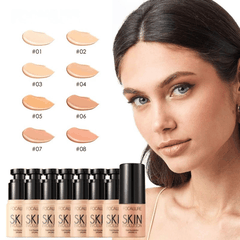 Kem Nền Focallure Kiềm Dầu Đỉnh Căng Bóng Mịn Màng  BB Face Fluid Foundation FA30 31g