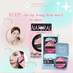 Set Bông Mút Trang Điểm Amortals Powder Puff Mềm Mại Đàn Hồi Nền Mịn Siêu Tốt