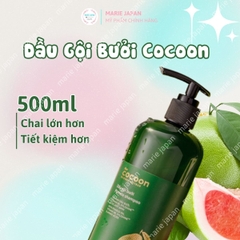 Combo Cocoon 2 Món Dầu Gội Bưởi Giảm Gãy Rụng 500ml + Dầu Xả Bưởi Mềm Mượt 310ml