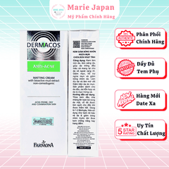 [MUA 1 TẶNG 1] Gel Rửa Mặt Dermacos Làm Sạch Sâu, Giảm Nhờn Hỗ Trợ Ngừa Mụn Hiệu Quả Anti-Acne Deep Cleansing 150ml - TẶNG 1 MASK JM