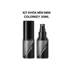 Xịt Khóa Makeup ColorKey Tia Sương Mềm Mại Dưỡng Ẩm Thoáng Da Giữ Lớp Makeup Lâu Trôi