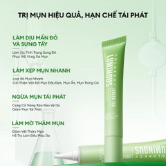 Chấm Mụn Colorkey Luminous Hỗ Trợ Giảm Mụn Mờ Thâm Dịu Da Green Tea Purifying Acne Treatment