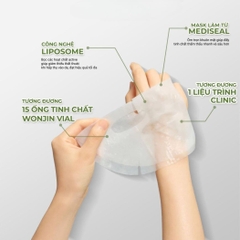 Mặt Nạ Wonjin Effect Concentrated Essence Cấp Ẩm Dưỡng Sáng Phục Hồi Da Hàn Quốc Hộp 10 Miếng