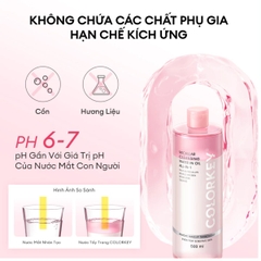 Nước Tẩy Trang 2 Lớp Colorkey Sạch Sâu Dưỡng Ẩm Dịu Nhẹ  Micellar Cleansing Water