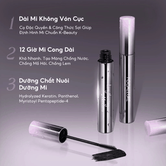 Mascara Focallure Cao Cấp Siêu Dài Cong Mi, Bền Lì Lengthening Lifting BK01 7,3g
