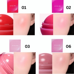 Má Hồng Kem Romand Juicy Roll Cheek Dạng Lăn Màu Tự Nhiên Dễ Tán Căng Mướt Hàn Quốc