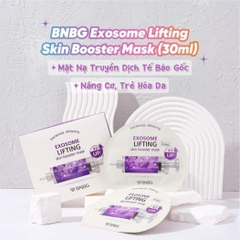 Mặt Nạ BNBG Placenta Skin Booster Mask Cấp Ẩm Dưỡng Trắng Phục Hồi Trẻ Hóa Da Hàn Quốc Hộp 10 Miếng