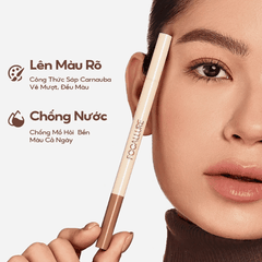 Chì Kẻ Mày 2 Đầu Focallure Cực Tiện Lợi Siêu Dễ Kẻ  Không Vón Lâu Trôi Anti Smudge Eyebrow Pencil E59