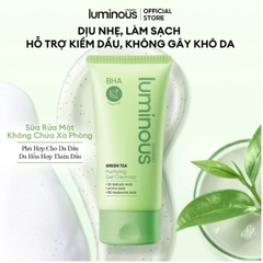 Sữa Rửa Mặt Colorkey Luminous Sạch Sâu Giữ Ẩm Mềm Mịn Sáng Da Clay Gel Cleanser 100g - TẶNG 1 MÚT RỬA MẶT COCLORKEY