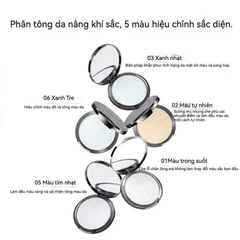 [MUA 1 TẶNG 1] Phấn Phủ MENOW Menglan Panda Kiềm Dầu Giữ Tone Velvet Mist Complexion Powder 21g TẶNG MÁ HỒNG MENOW
