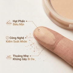 Phấn Phủ Catalina Geo Sempre /Catalina Happy & Please Pact Siêu Mịn Kiềm Dầu  Khô Thoáng Tự Nhiên Hàn Quốc 22g