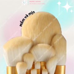 Set 12 Cọ Trang Điểm AMORTALS Makeup Cá Nhân Chuyên Nghiệp Lông Mềm Mịn Kèm Túi Đựng Tiện Lợi
