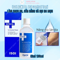 Nước Cân Bằng ISOI Cấp Ẩm Kiểm Soát Nhờn Ngừa Mụn Sáng Da ACNI Dr. 1st Control Tonic Hàn Quốc Chai 130ml