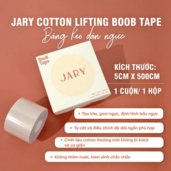 Băng Keo Dán Ngực Jary Boob Tape Định Hình Tạo Kiểu Đa Năng 1 Cuộn 500cm