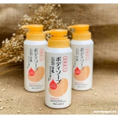 Sữa Tắm Soy Milk Dưỡng Ẩm Mầm Đậu Nành The Body Soap Nhật Bản 600ml