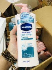 Dưỡng Thể Vaseline Fresh & Bright Cooling -4*C - Chai 350ml
